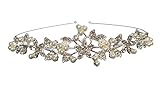 Shop Ginger Wedding Headband Bridal Tiara Crystal Crown Prom Party (T 1059) Silver