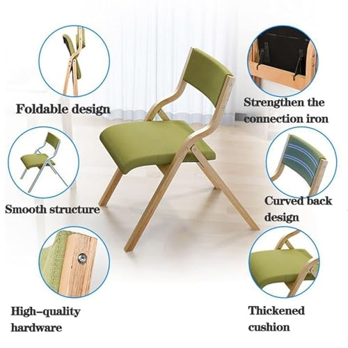 Sillas plegables acolchadas SolidFolding con diseño apilable reforzado 4
