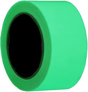 TopHomer 1 Pack Glow in The Dark Self-Adhesive Tape 32.8 Feet x 0.6 Inch, Waterproof Fluorsecent Tape for Stage Stair Outdoor Security Warning Easy to Install