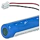 vhbw Akku kompatibel mit Sony Playstation PS3 & PS4 Move Navigation Controller CECH-ZCS1E - Ersatz für LIS1442, 4-180-962-01 - (Li-Ion, 600mAh, 3.7V)