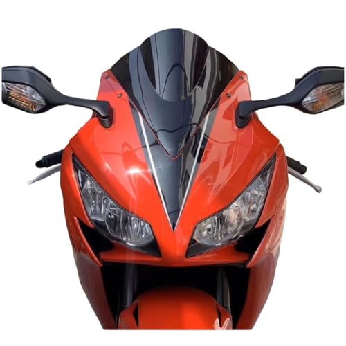 Pare-brise moto double bulle noir CBR1000RR déviation d'air maximale