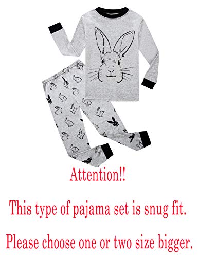 Image of Family Feeling Little Big Boy Pajamas Sets 100% Cotton Pjs Kids Jammies