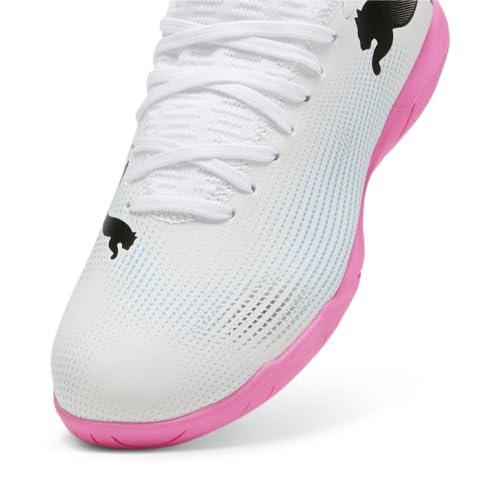 PUMA PUMA Future Indoor Training Sneaker, White Black, 4.5 US Unisex Big Kid