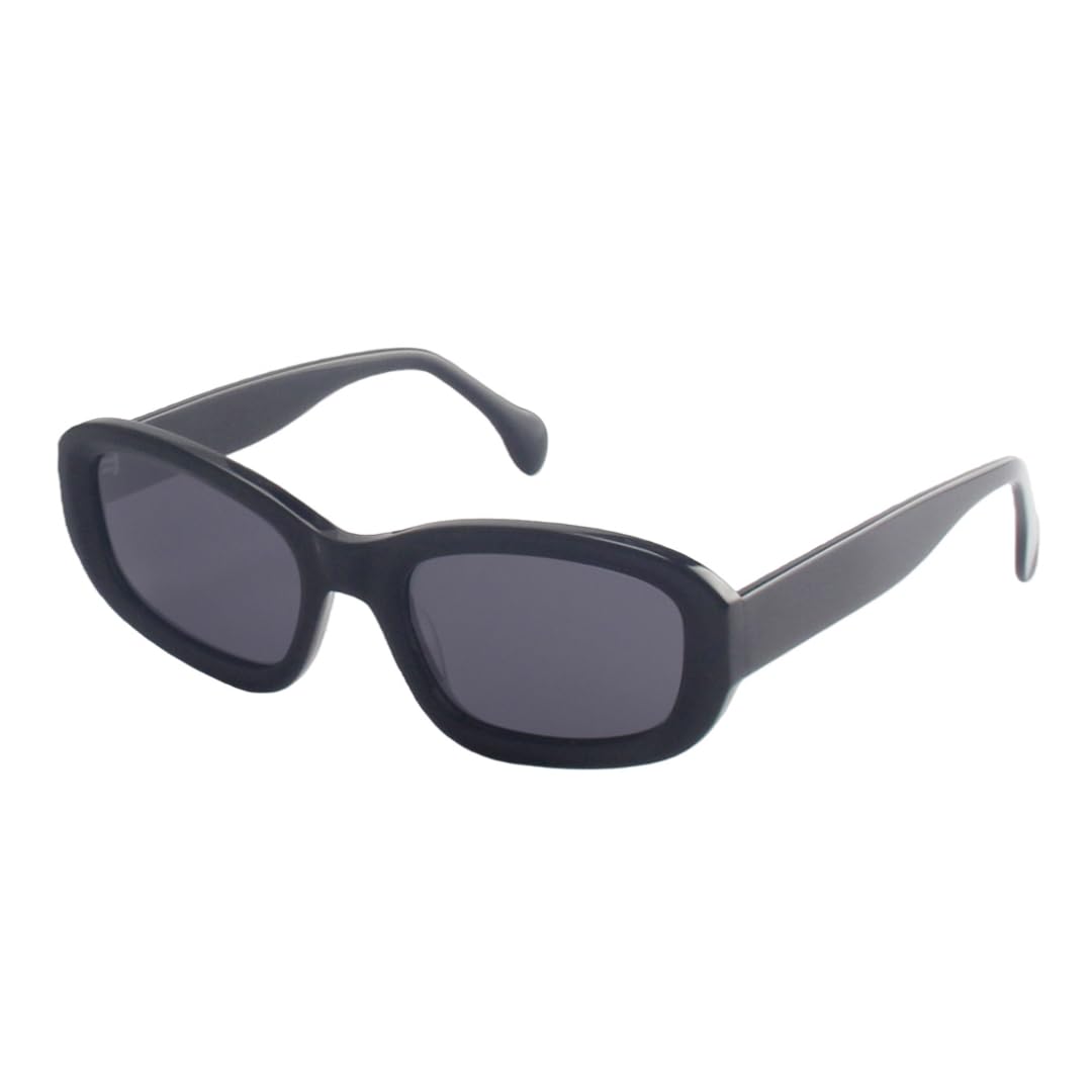 Lunettes de soleil polarisées punk pour hommes et femmes, monture en acétate, protection UV400
