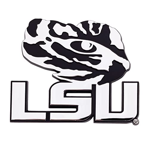 Desert Cactus Louisiana State University Sticker LSU Metal 3D Auto Car Emblem Sticker Chrome Tigers Geaux Premium Truck Vehicle Emblems