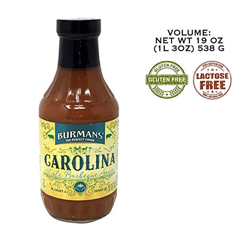 Burman's Bbq Sauce Pit-Master Collection 4-19Oz Southwest Flavors Gluten Free, Lactose Free, Gourmet Box Set (Pit-Master Collection, 4 Gift Set Box) #TOP4