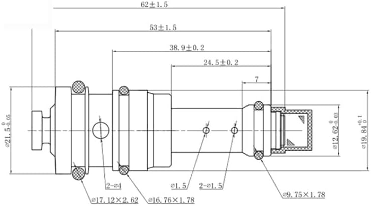 Compatible With Calsonic CWV616 V6 auto ac Compressor Control Valve