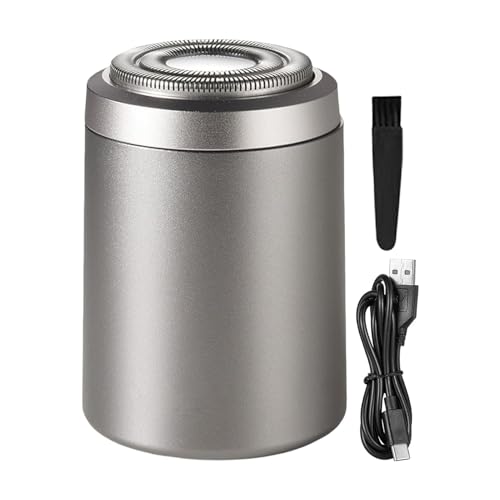 rasoio per barba da uomo, da viaggio per uomo | Rasoio per baffi impermeabile 6600 giri/min,Strumento da barba, rasoio umido e asciutto a basso rumore, tagliacapelli di precisione