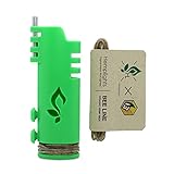 Hemp Wick Lighter Wrapper (Lime) + 5 FT Beeline Hemp Wick