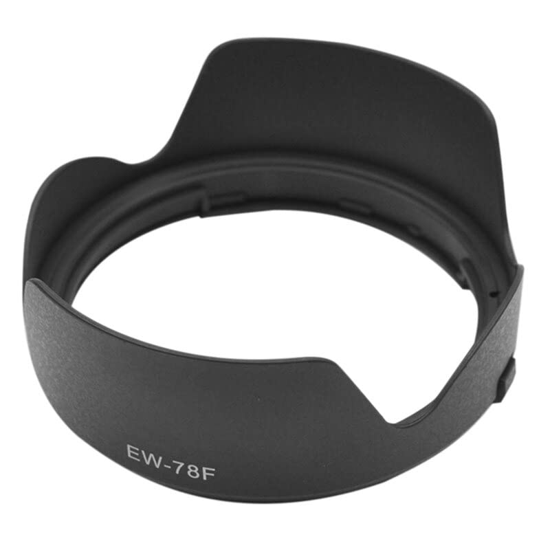Capot d'objectif EW-78F pare-soleil noir pour lentille Canon RF 24-240mm F4-6.3 RANY