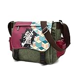 Unisex Anime shoulder bag Manga messenger bag computer daypack Demo Slay (d)