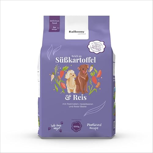 Balloony Superfood Süßkartoffel & Reis Wafer – Natürliche & gesunde Hundesnacks | Leicht verdaulich, getreidefrei & ohne künstliche Zusätze | Perfekt für Hunde Aller Rassen & Größen