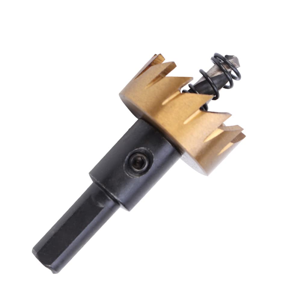Broca HSS de punta de carburo de 12-100 mm Sierra de agujero de acero de alta velocidad para herramientas de brocas de metal de acero de aleación de aluminio inoxidable, 80 mm, como se muestra