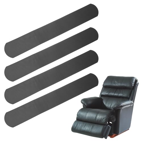 Protectores muebles antideslizantes PATIKIL 30x4x3, 4 almohadillas de goma para sofá y suelo 2