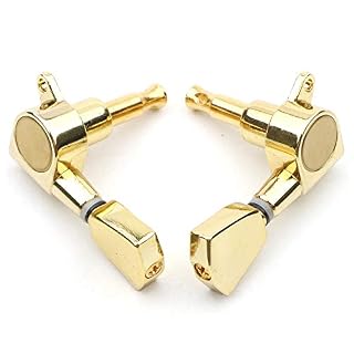Unxuey 3L3R Mécaniques fermées pour guitare électrique Les Paul Doré - Les Beatles, Paul McCartney, John Lennon, RIngo Starr, George Harrison Unxuey 3L3R Mécaniques fermées pour guitare électrique Les Paul Doré – Image 6