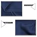 Cozy-Soft Travel Blanket Compact Lightweight Portable with Bag (Navy Blue)