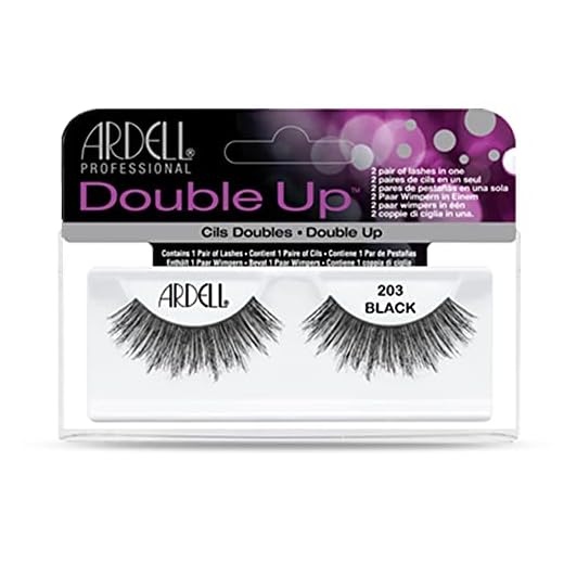 Ardell Double Up False Eyelashes Black 203