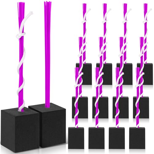 Shappy 12 Pieces Baseball Base Plugs with Tassel Heavy Duty Anchor Plugs for Baseball Field and Softball Accessories (Purple)