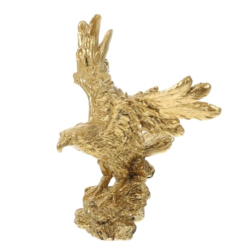 HAMPPLIES Estatua De Águila De Resina para Decoración De Oficina y Hogar Adorno De Escritorio Diseño Detallado para y Fotografía Estilo Moderno y Duradero