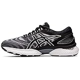1011A685-100-10 ASICS Herren Gel-Nimbus 22 Laufschuh, Weiß Schwarz, 44 EU