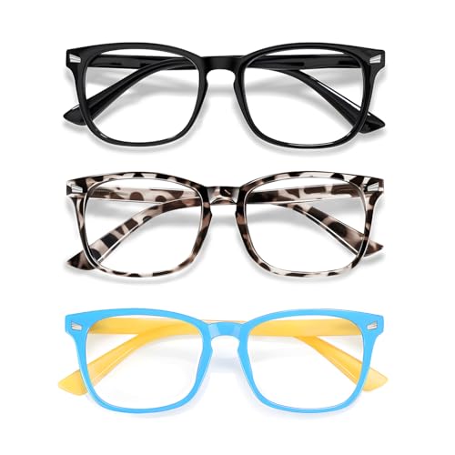 Image of Blue Light Blocking Glasses for Kids Boys Girls Computer Glasses TR90 Unbreakable Anti-Glare UV400 age 2-18 | CHEERS DEVICES Blue Light Blocking Glasses for Kids Boys Girls Computer Glasses TR90 Unbreakable Anti-Glare UV400 age 2-18