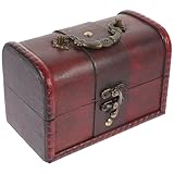 Baule del dei pirati: in stile vintage, il portagioie è delicato e, con buoni effetti decorativi, baule portagioie