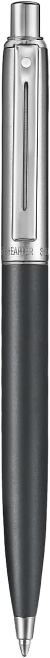 Sheaffer Sentinel E331 Ballpoint Pen, Matte Black with Chrome Trim, Medium Point.