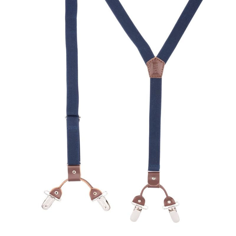 Image of The Tie Hub Ringside Y-Back Slim Fit Suspender for Men