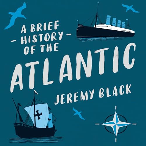 Diseño de la portada del título A Brief History of the Atlantic