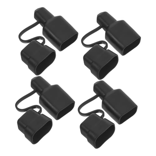DIYEAH 4Pièces Cache Étanche pour Connecteurs Électriques Protection la Poussière pour Prises de Batterie PVC Facile à Installer Adapté Aux Environnements Extérieurs