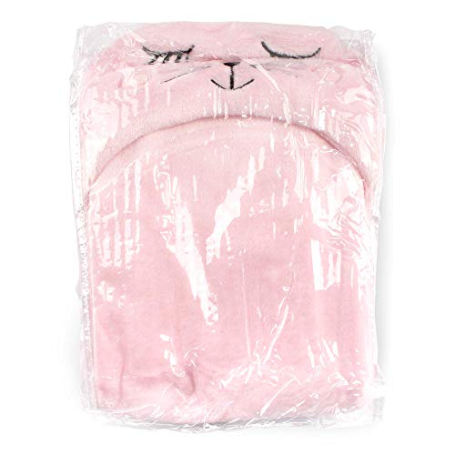 Image of BambooMN Super Soft Hooded Baby Bath Animal Towels - Cute Nursery Essentials Ages Newborn to Toddler - For Girls /Boys