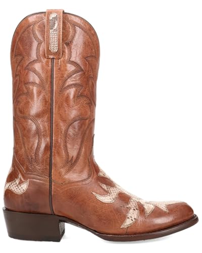 Dan Post Men's Exotic Snake Western Boot Round Toe - Dps11602