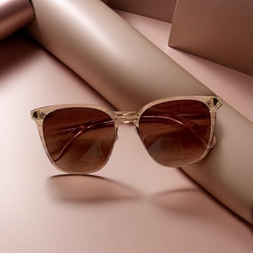 Square Sunglasses for Women - Vintage Gradient Lens Fashion Oversized Shades4
