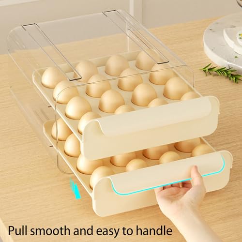 Rangement œufs antidérapant transparent pour stopper le gaspillage