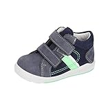 RICOSTA Jungen Lauflern Schuhe LAIF von Pepino, Weite: Mittel (WMS),wasserfest, Halbschuh Klettverschluss flexibel leicht,Nautic,27 EU / 9 Child UK