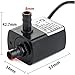 Mavel Star 12v dc Submersible Mini Water pump PC Cpu Water Cooling Pump 63 GPH