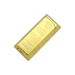 Golden Windproof Pocket Lighter Flame Decoration Lighter Cool Jet Torch Flame Lighters Butane Refillable Torch BBQ Candles Camping