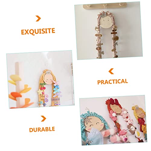 Décor de cheveux style occidental avec support suspendu
