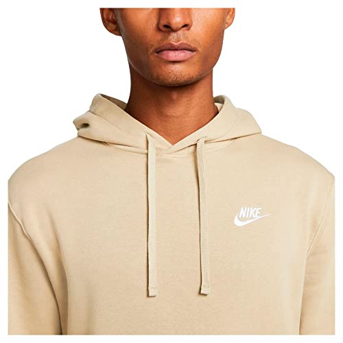 Nike M Nsw Club Hoodie Po Bb Limestone/Limestone/White S - Image 4