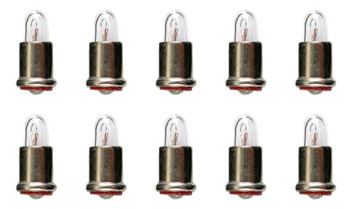 CEC Industries #394 Bulbs, 12 V, 0.48 W, SX6s Base, T-1.75 shape (Box of 10)