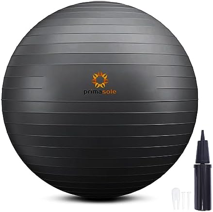 Primasole Exercise Ball for Balance Stability Fitness Workout Yog...