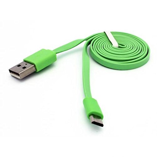 USBグリーン3 Amazon.com: Green 6ft Long USB Cable Charge Power Wire Sync Micro
