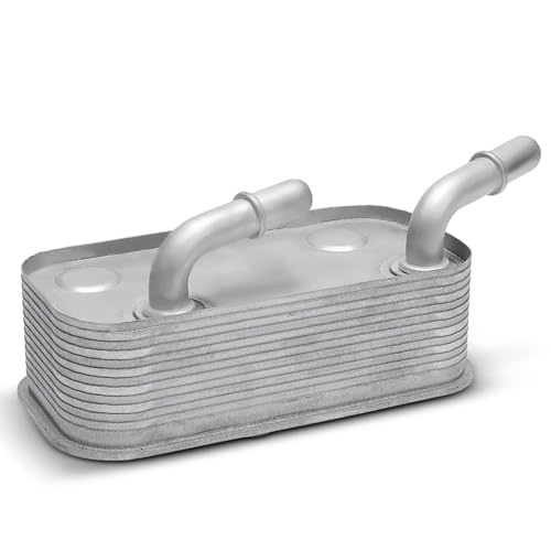 A-Premium Transmission Oil Cooler Compatible with BMW E83 Series X3 2007-2010, E86 Series Z4 2006-2008, E85 Series Z4 2006-2008, Automatic Transmission