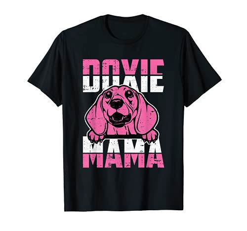 Doxie Mama Mother's Day Cute Dachshund Dog Pet Lover Mom T-Shirt