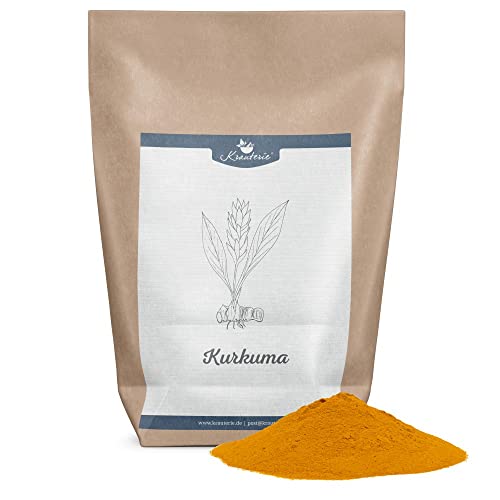 Krauterie Kurkuma Hund, Einzelfuttermittel für Hunde (100 g), Kurkuma Pulver in Spitzenqualität