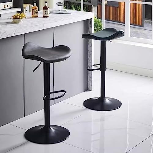 Tabouret de comptoir dos nu réglable en hauteur pour îlot de cuisine - 8