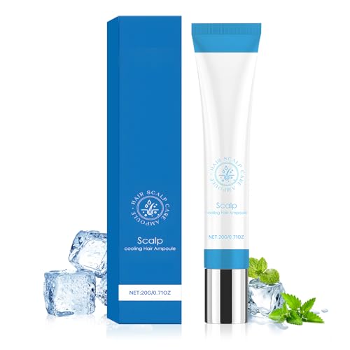 Scalphy Scalp Serum,Scalphy Hair Ampoule,Hair Growth Ampoule,Rollerball Hair Essences,Mantiene el Cuero Cabelludo Limpio,No Graso,Mejora el Brillo,para Adelgazamiento y Pérdida de Cabello