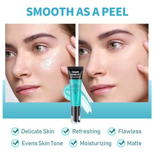 Face Primer - Primer Makeup - Gel-Based Face Primers - Long Lasting Face Primer Moisturizing Power Grip Primer, Hydrating Skin Evens Makeup Primer For Face With Hyaluronic Acid - Image 5