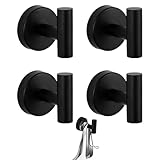 Generisch 4er Set Edelstahl Saugnapf-Haken Extra Strak – Handtuchhaken ohne...
