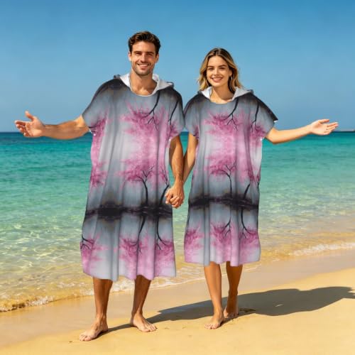 Serviette de bain légère et poncho à capuche microfibre ultra absorbant - 7